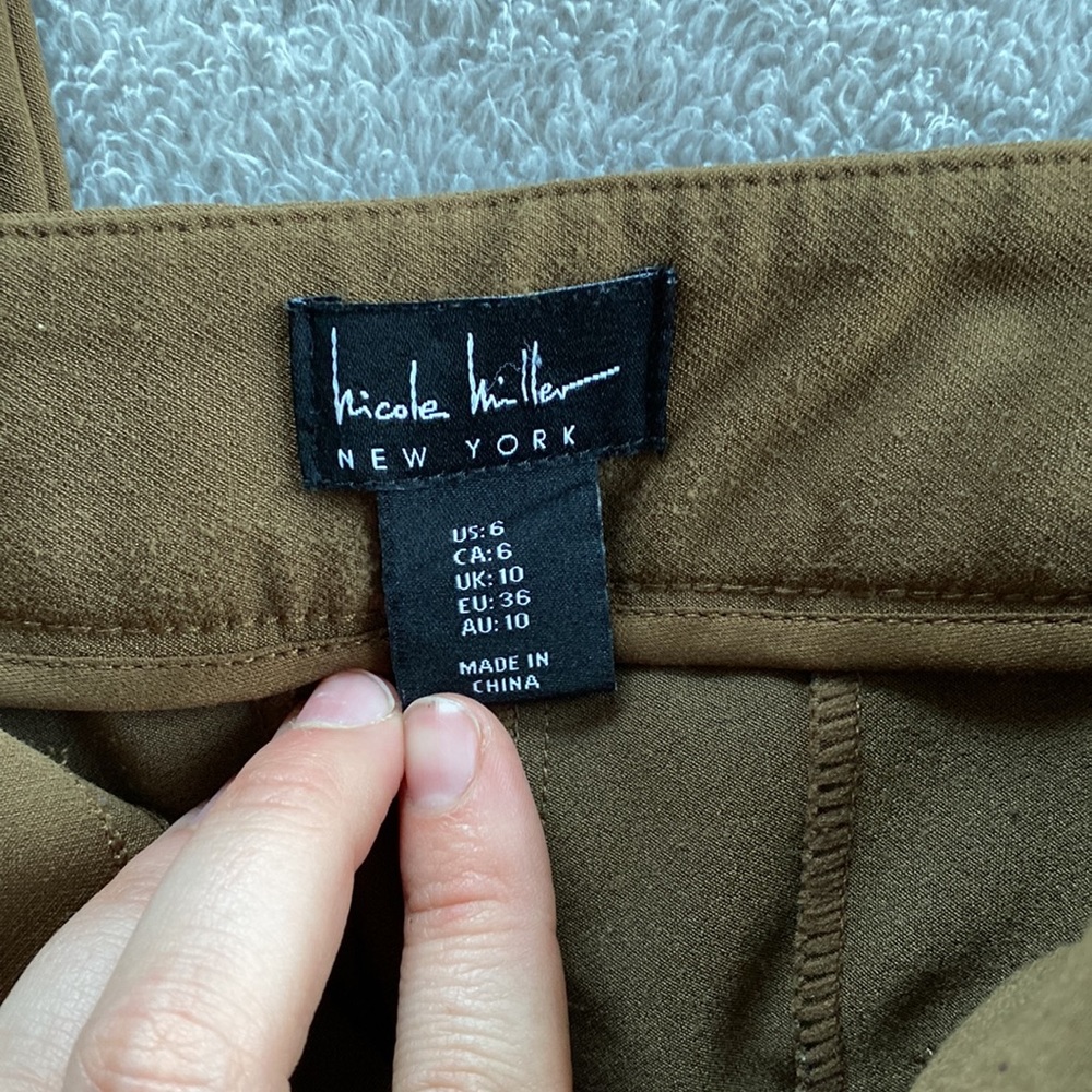 Brown work slacks - Picture 3 of 3